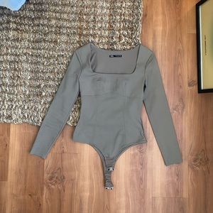 ZARA olive green body suit